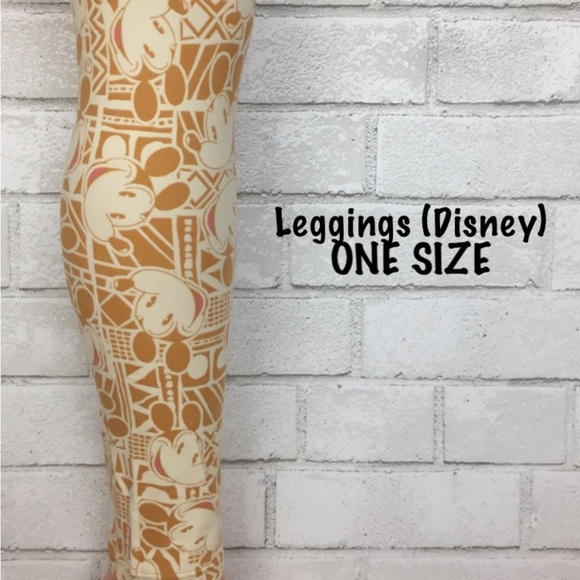 LuLaRoe Pants - LuLaRoe Disney leggings One Size